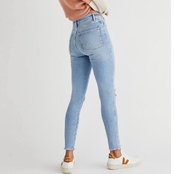 Free People High Waisted Jeans - Picture 2 of 10